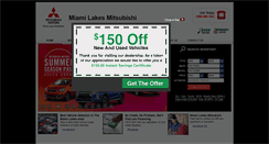 Desktop Screenshot of miamimitsubishi.com